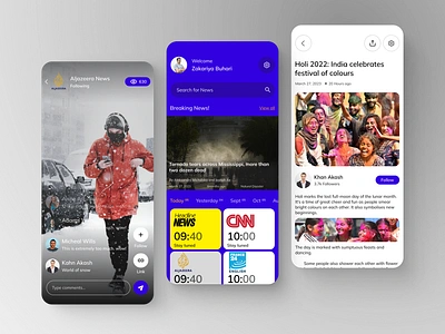 News Mobile App appdesign design figma interface mobileapp news newsapp newsmobile problemsolving productdesign ui uidesign uiux uiuxdesign uiuxdesigner ux uxdesign