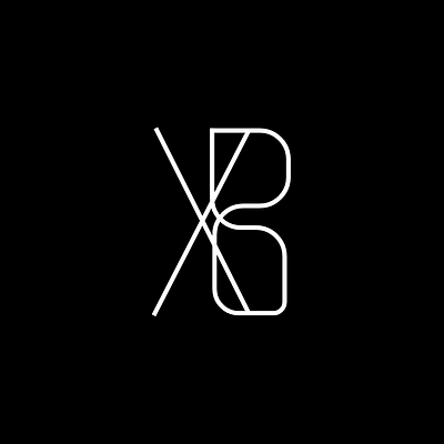 Simple logo XB design graphic design icon logo