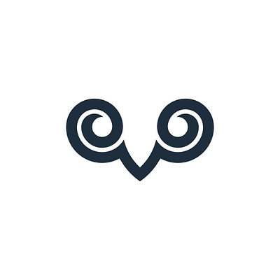 Minimalist Owl Eye Logo design eye graphic design logo logo design minimalist modern owl simple vector