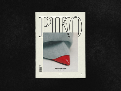 Piko Zine editorial design graphic design online zine typography website design zine design