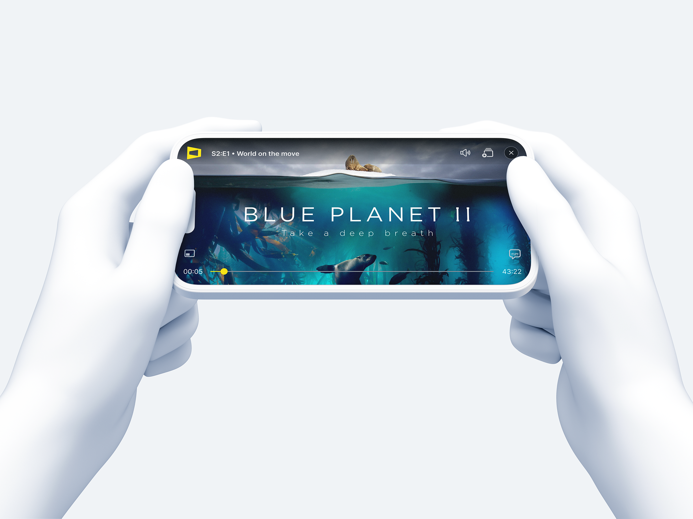 Media Platform airpline apple tv bus car design disney hmi hulu interactive interface ios media mobile movie netflix paramount streaming train travel ui