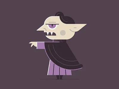 Vampire autumn blood character design creepy dracula halloween holiday horror illustration october vampire
