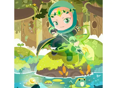 Chochoi! adobe animation character design design digital art digital illustration digital paint graphic design illustration