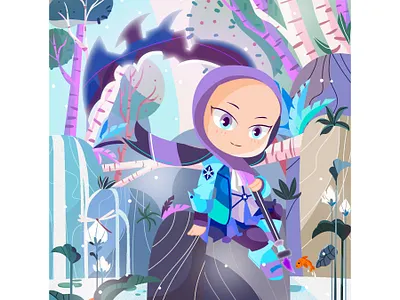 Amarys! adobe animation character design design digital art digital illustration digital paint graphic design illustration