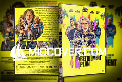 The Retirement Plan (2023) DVD Cover design dvd dvdcover dvdcustomcover photoshop