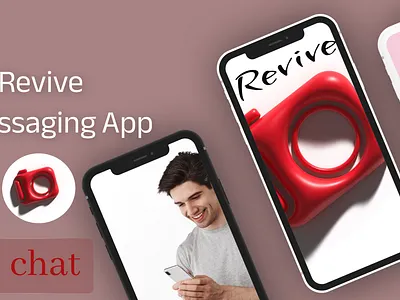 Revive app mockup adobe xd branding design figma graphic design ui user experience ux