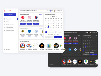 ConnectIPS Redesign branding connectips designinspiration figma nepaliapp redesign ui uidesign uiuxnepal uxnepal web app web design webappdesign