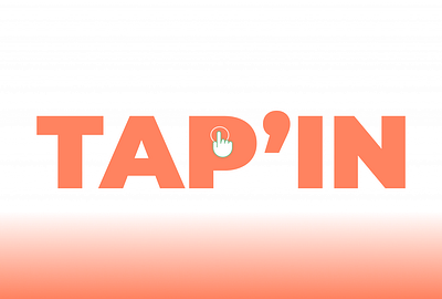 TAP'IN branding design ui ux