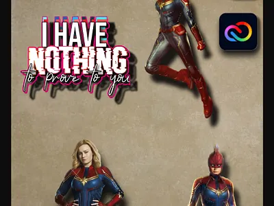 L4ZERBOLT stickers : Captain marvel..