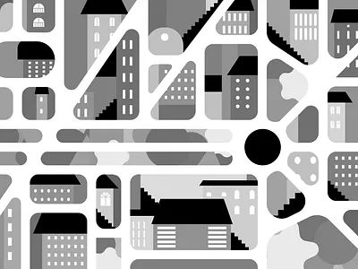 Map bw flat flat illustration inktober inktober2023 map vectober vectober2023