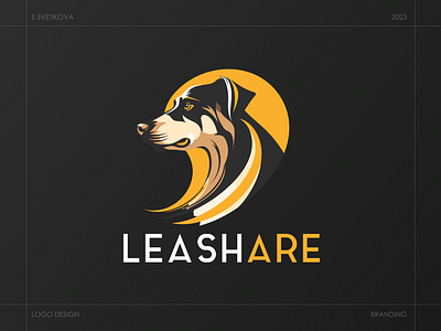 Leashare | Logo design, branding branding design figma graphic design illustration logo ui ui design ux