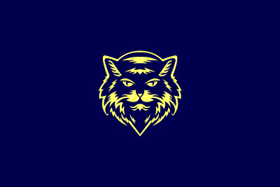 Mr Whiskers 🐱 animal brand cat design feline graphic design identity illustration logo
