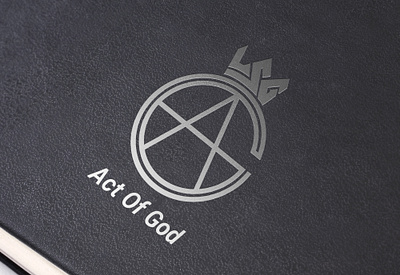 Act of God Logo branding business logo company branding company logo designer design graphic design l logo