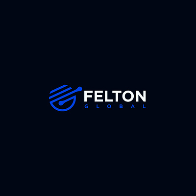 FELTON GLOBAL Logo adobe illustrator brand identity branding design graphic design logo mock ui vector