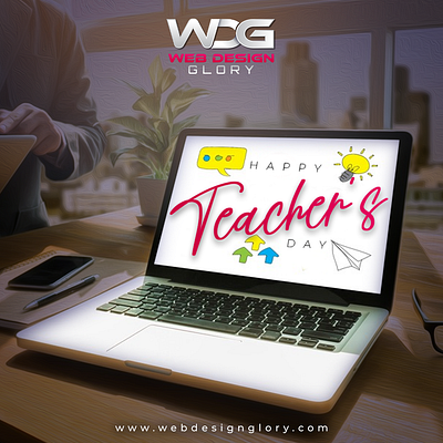 Honoring Our Education Heroes on Teacher's Day! 3d animation branding graphic design motion graphics ui
