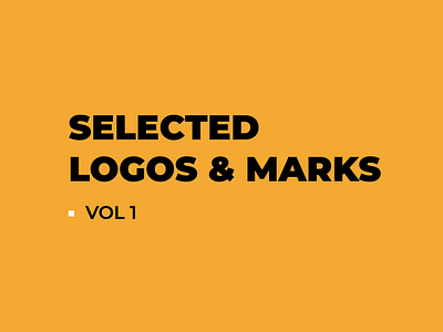 LOGOFOLIO VOL 1 adobe illustrator brand branding design graphic design illustration logo logo design