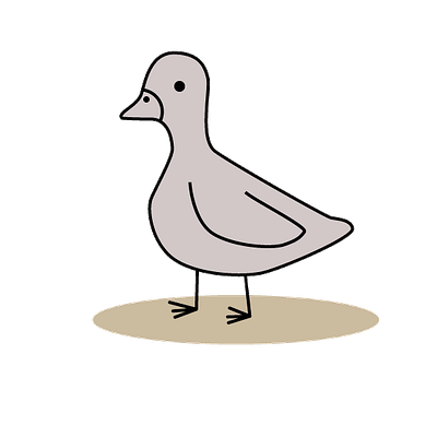 illustration duck illustration vector