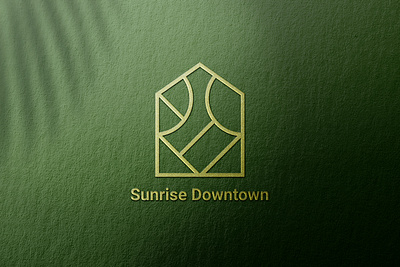 Sunrise Downtown Logo branding business logo company branding company logo designer creative logo design logo