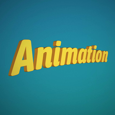 3D Text Animation 3d animation motion graphics textanimation