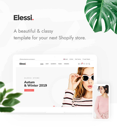 Elessi 3 - Responsive Shopify Theme website template