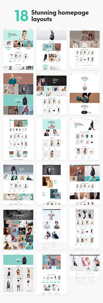 Yanka - Fashion Multipurpose Shopify Theme woocommerce templates