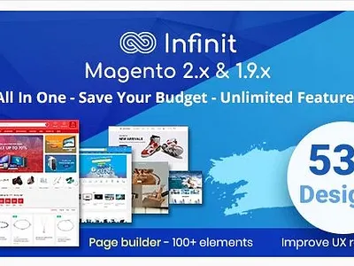 Infinit - Multipurpose Responsive Magento 2 and 1 Theme template