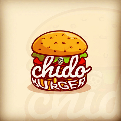 Chido burger 3d animation branding graphic design icon illustration logo logo design motion graphics ui