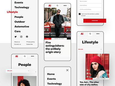 Ai World Magazine agency animation art direction branding colourful design design system direction flat graphic design iconography logo design minimal motion product design ui ui design ux ux design web design