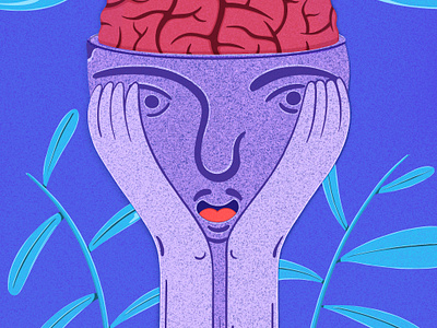 Lovesick Brain brain cartel design digitalart editorial graphicdesign illustration musicart poster