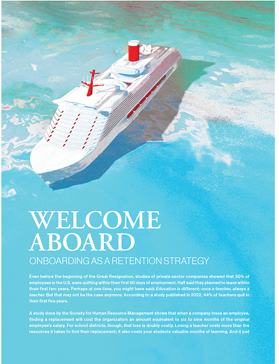 Welcome Aboard 3d cruse npr ocean painterly stylized water