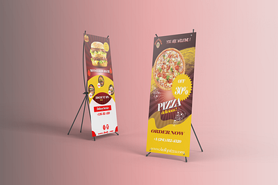 Banners For Restaurant 🍴 branding design graphic design logo typography