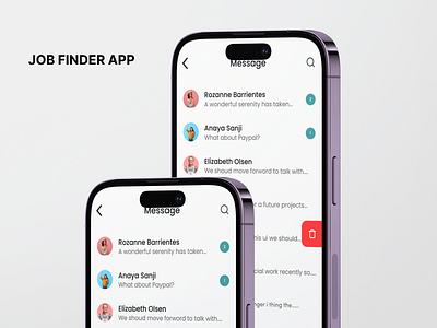 UIHUT Job Finder app design finder findly graphic design hunting job job finder job hunting job hunting app mobile ui ux