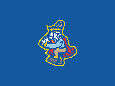 King of Sluggs baseball branding cap design graphic design hat king logo new era playing card
