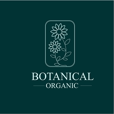 BOTANICAL LOGO DESIGN boho logo botanical logo branding corporate logo logo design