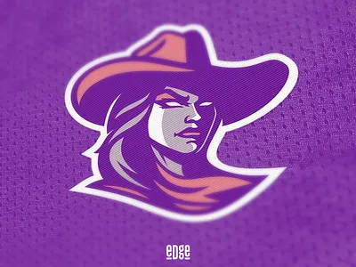 Cowgirl (for sale) athletic logo brand identity branding cowgirl female logo sports branding sports logo