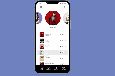 Music App Concept app design design sprint figma freelance ui design mobile app design mobile design music player product design ui ui design ux design