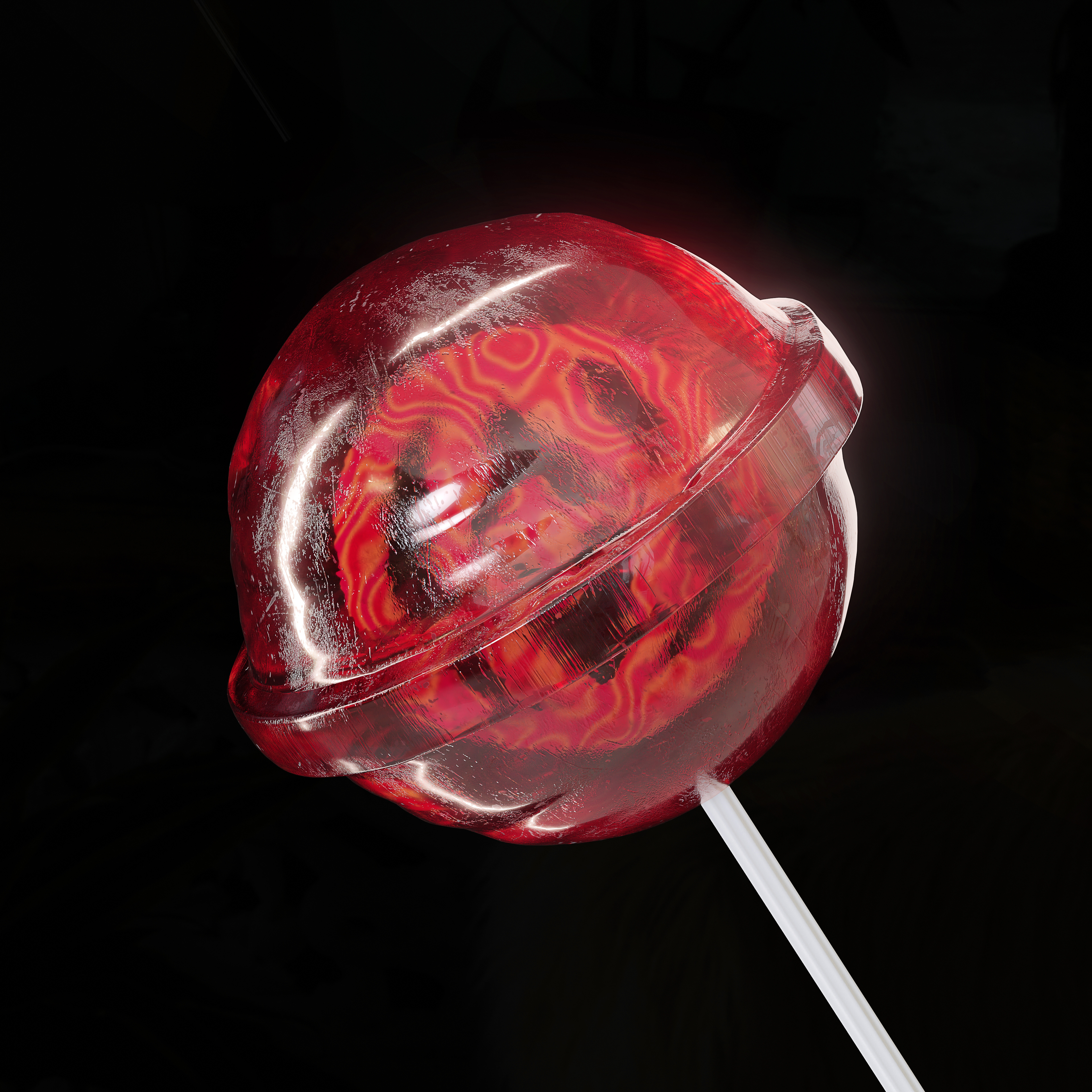 Lollypop 3d branding design graphic design illustration logo