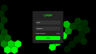 Login Form UI Design animation graphic design motion graphics ui