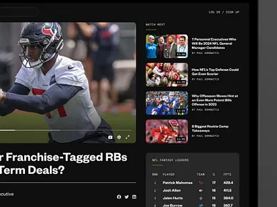 Football Focused Editorial Website football news sports website