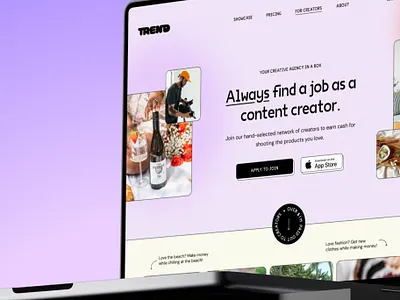 Trend.io Website trend webflow website