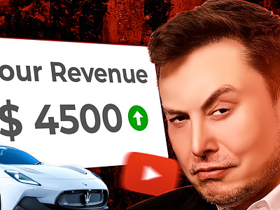 Elon Musk YouTube Video Thumbnail attractive thumbnail professional thumbnail social media design thumbnail trending thumbnail design youtube thumbnail