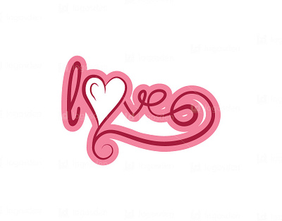 Love logo design logo art