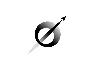 Space & Beyond beyond branding gradation gradient graphic design icon illustration logo logos outspace planet rocket simple space