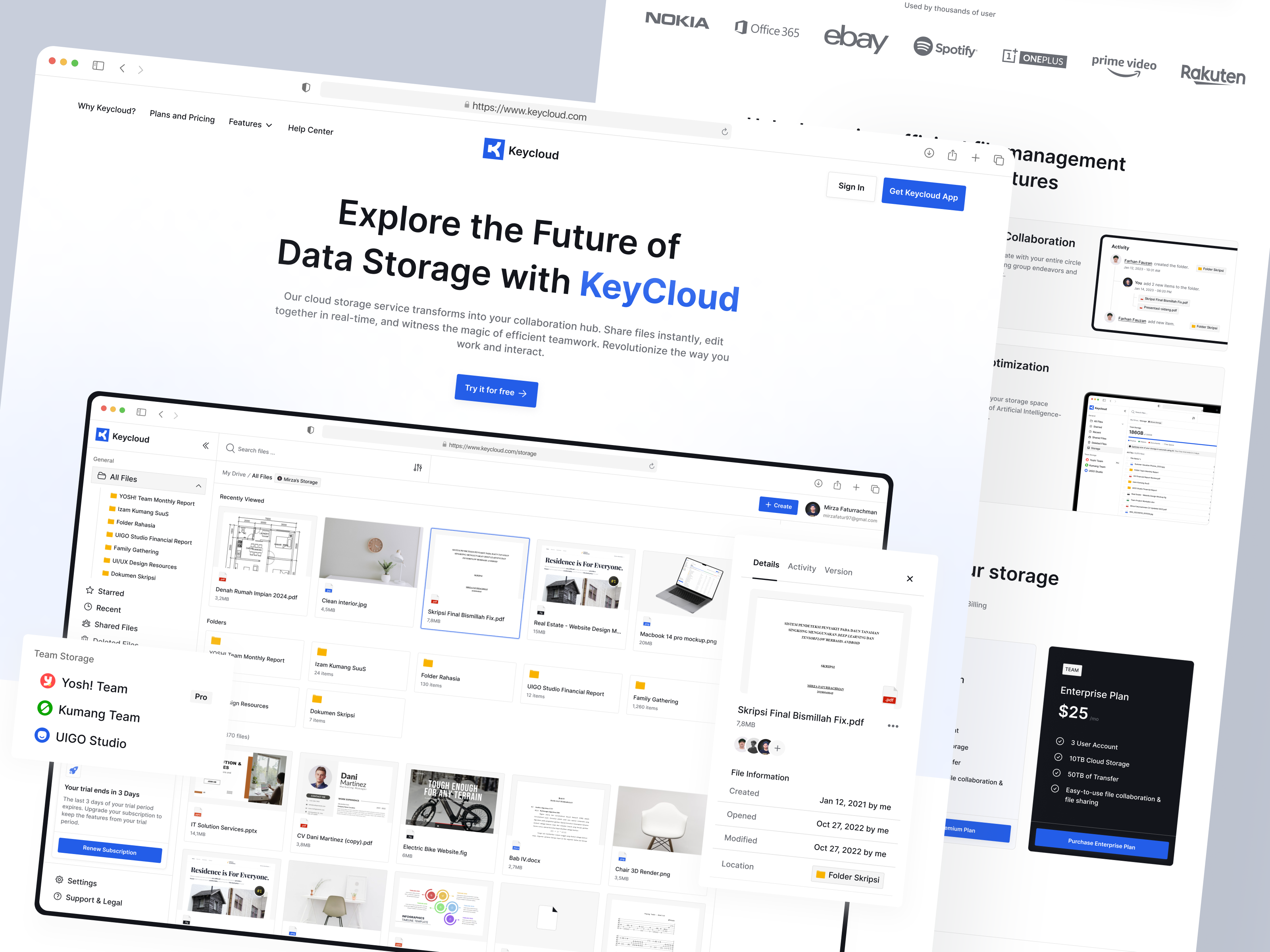 Example of Landing Page Design