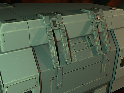Solaris Armour Chest 360° 3d 3d model 3dsmax chest game model tenno videogame warframe