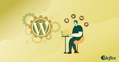 Learn WordPress graphic design illustration learning logo minimal pluggins vector wordpress