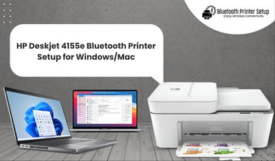 HP Deskjet 4155e Bluetooth Printer Setup for Windows/Mac hp bluetooth printer setup hp deskjet 4155e bluetooth hp deskjet 4155e bluetooth setup hp printer issue