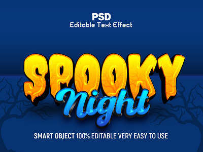 Spooky Night 3d Editable text effect style 3d dream 3d 3d psd text 3d text effect action design diwali 3d text effect dream 3d text effect illustration psd spooky spooky 3d text effect spooky night text effect spooky style text effect text style