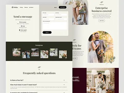 Belize wedding photography webflow - contact us contact us design events events landing page events web design events web site landing page photographer photography photography landing page photography website ui web web design web ui webflow webpage wedding wedding website