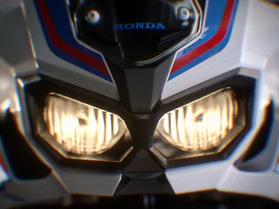 Honda Africa Twin 3d animation cinema4d design illustration render